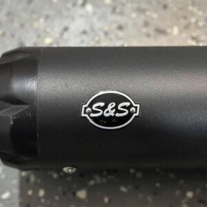 S&S SuperStreet 2‑into‑1 Exhaust (Black, Sportster