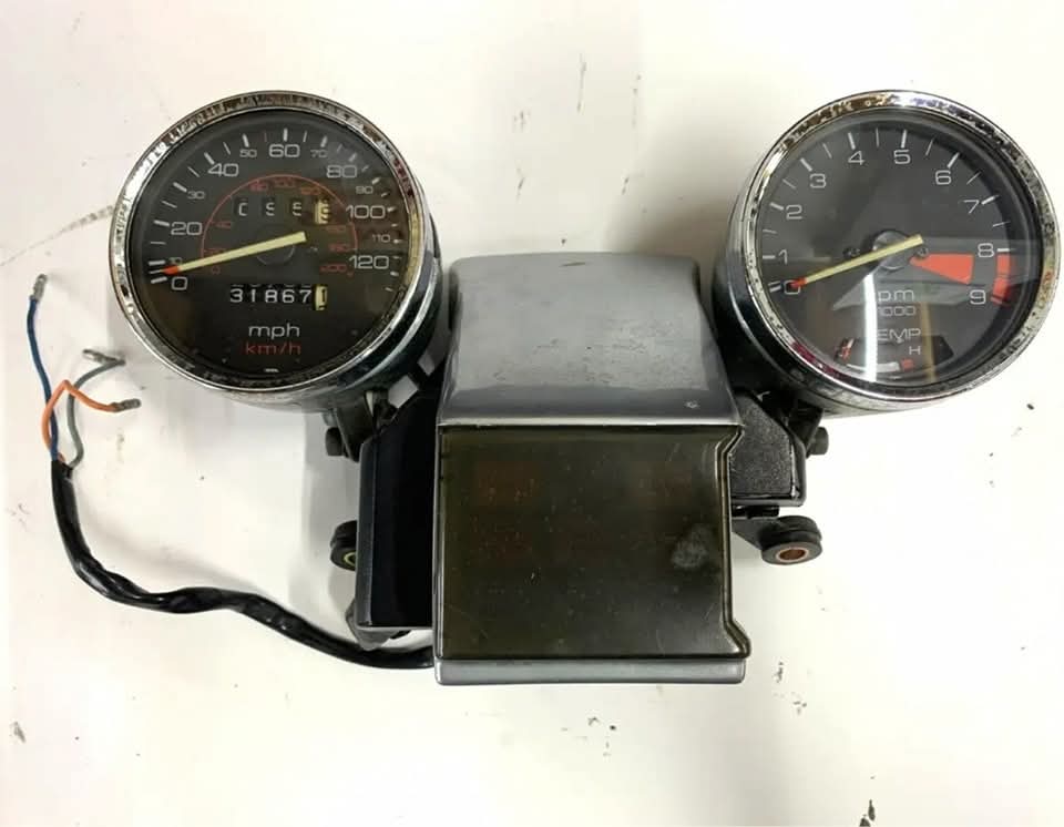 1983 Honda Shadow VT750C Speedometer & Tachometer Gauge Set – OEM Cluster