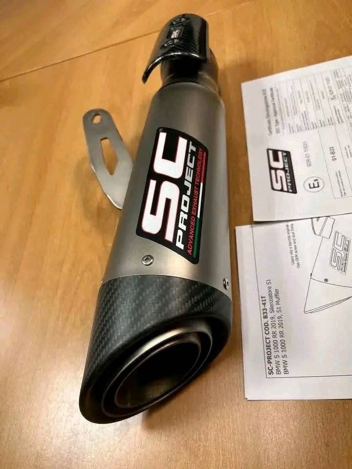 SC Project S1 Titanium Exhaust for BMW S1000RR 2020