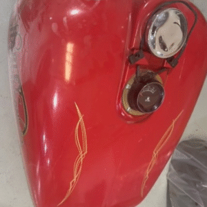 Harley-Davidson Dyna Gas Tank – Red, Classic Style