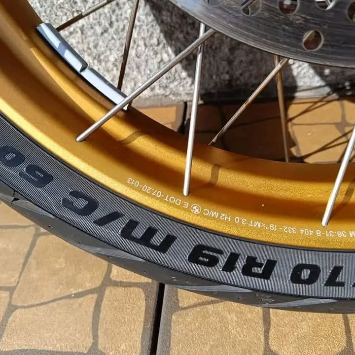 BMW R1200GS / R1250GS Spoked Wheels with Metzeler Karoo 3 Tires - Image 5