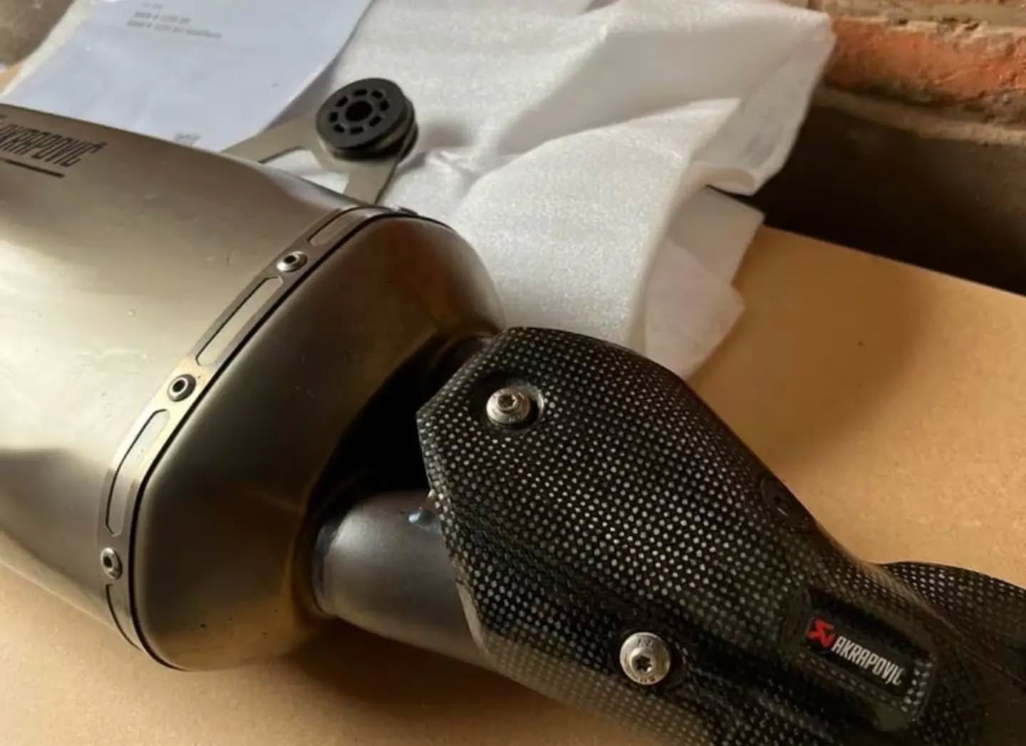 Akrapovič Titanium Carbon Exhaust for BMW R1200GS / R1250GS - Image 7
