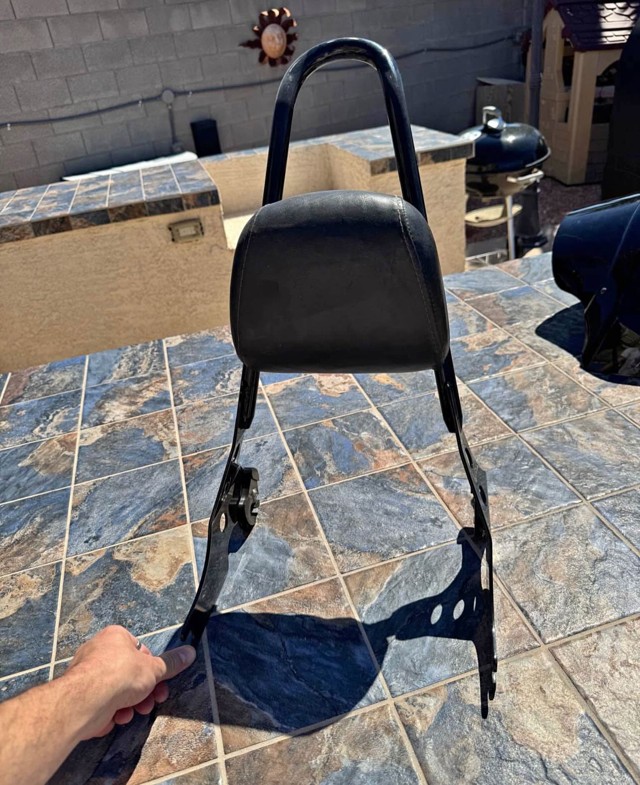 Harley-Davidson Sportster Sissy Bar with Backrest – No Mounting Hardware