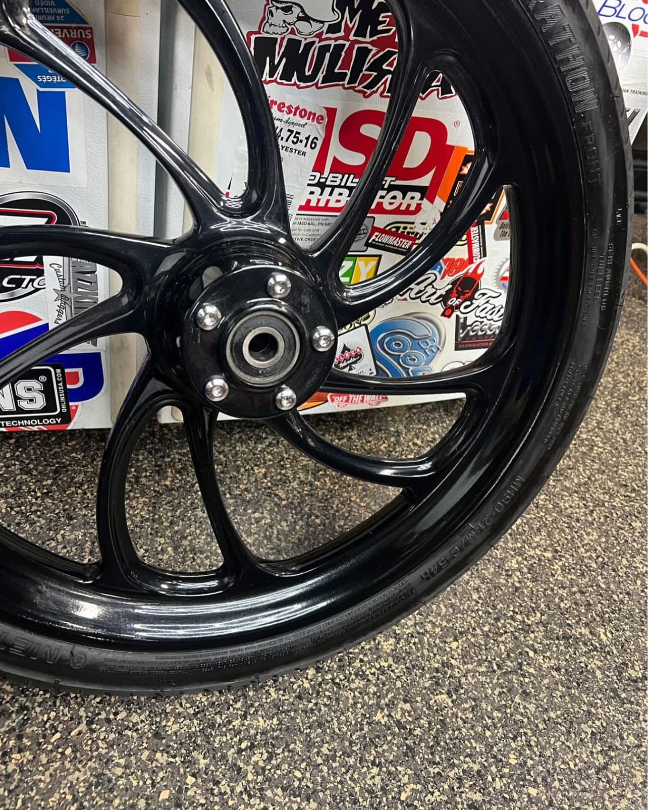Harley-Davidson 21” Front Wheel – 3/4” Bearings, Came Off 2004 Softail - Image 3