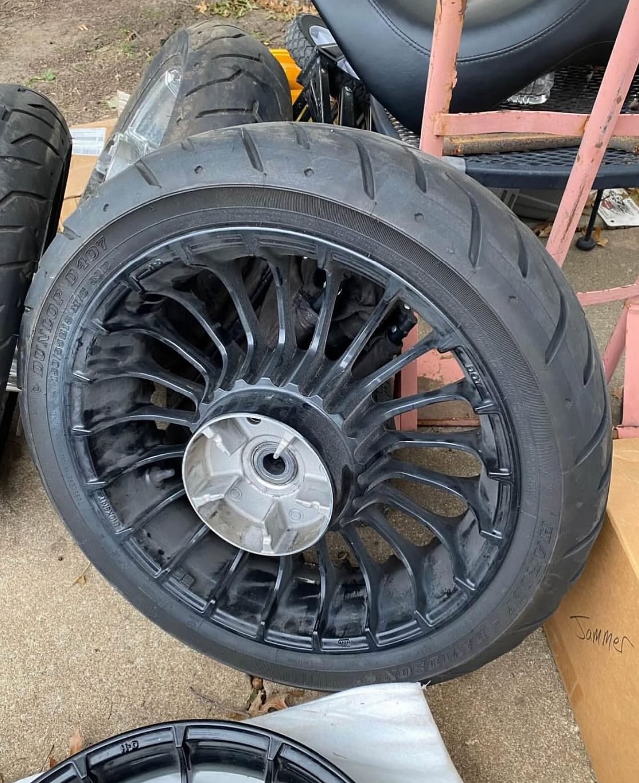 Harley Touring “Talon” Mag Wheels - Image 2