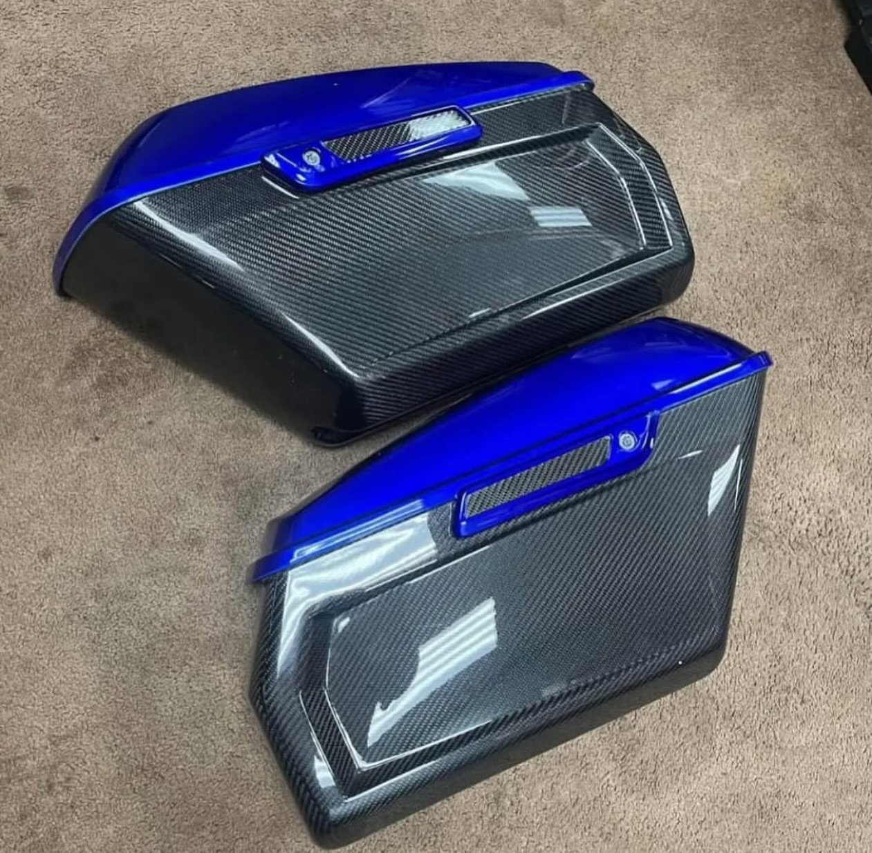 Hoffman Designs Carbon Fiber Saddlebags - Image 2