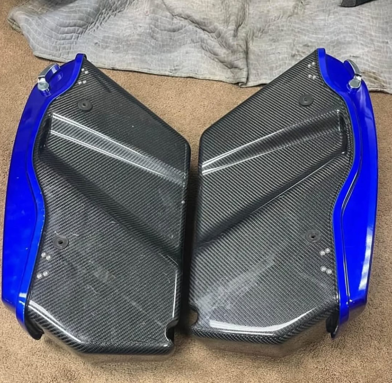 Hoffman Designs Carbon Fiber Saddlebags