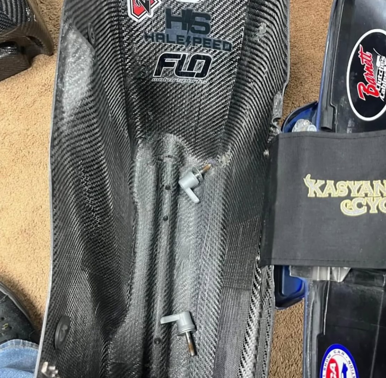 Hoffman Designs Carbon Fiber Saddlebags - Image 3