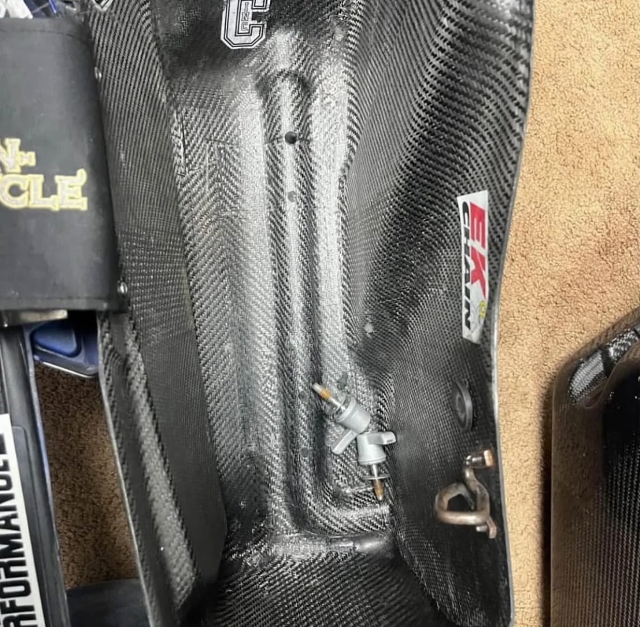 Hoffman Designs Carbon Fiber Saddlebags - Image 4