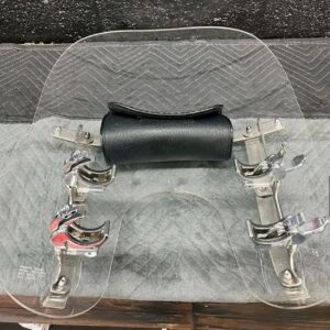 39mm Quick Detach Clear Windshield – Fits Harley Narrow Glide Front Ends