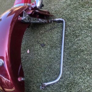 2007 Harley Street Glide Rear Fender with Lights & Saddlebag Supports