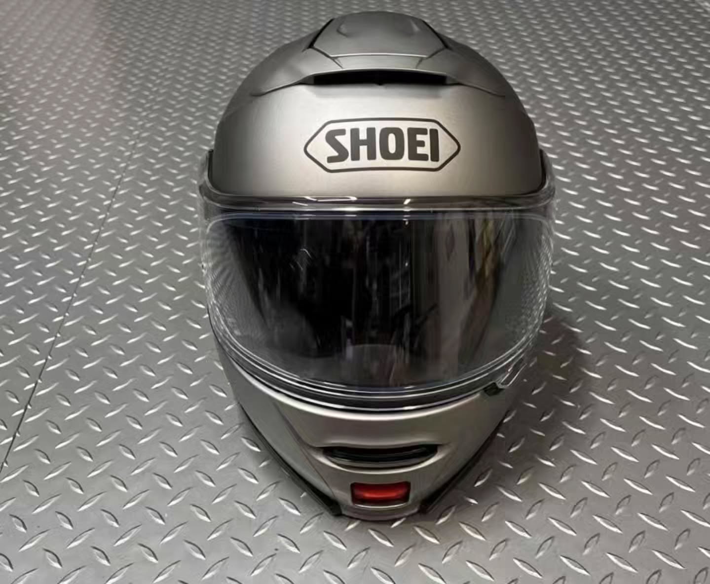Shoei Neotec II Modular Helmet – Medium Size with Integrated SENA Bluetooth System