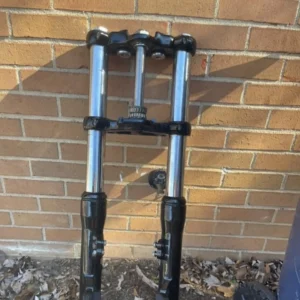 49mm Harley Forks with FXDLS Dual Disk Lowers & Performance Cartridges