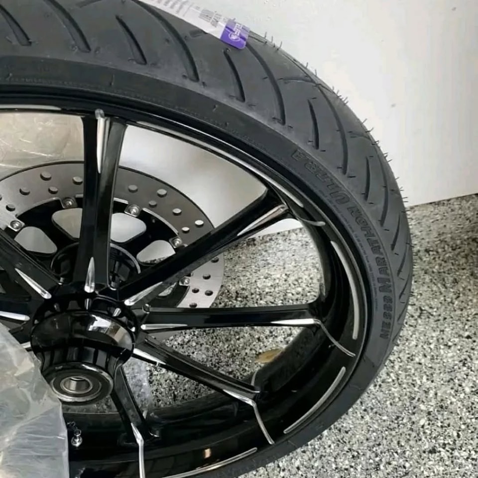Complete Ion Starkline 23”/16” Wheel & Tire Package – Never Mounted, Fits Harley Touring by - Image 4