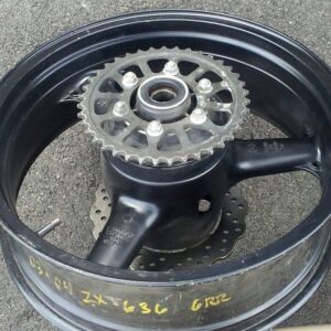 Complete Rear Wheel for Kawasaki Ninja ZX-6R / ZX-10R – OEM Fitment