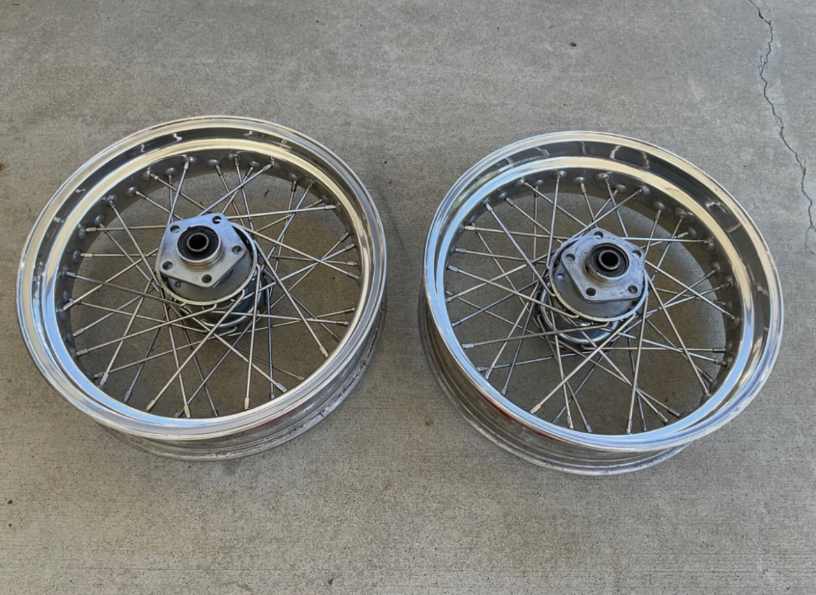 2008 Harley Davidson Softail aluminum/mag wheels